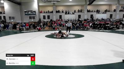 138 lbs Round Of 32 - Miguel Gomes, New Bedford vs Angel Bonilla, Hanover