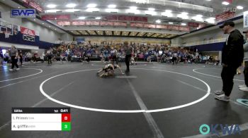 52 lbs Round Of 16 - Ira Primm, Shelton Wrestling Academy vs Austin Griffin, Team Nomad