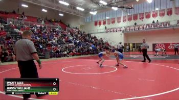 106 lbs 3rd Place Match - Wyatt Lees, Detroit Catholic Central vs Huggy Williams, Olentangy Liberty