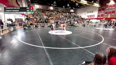 190 lbs Quarterfinal - Kashton Walker, Cokeville vs Hadley Hudson, Thunder Basin