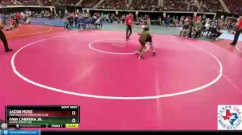 65 lbs Quarterfinal - Jacob Moss, Maverick Elite Wrestling Club vs Ivan Cabrera Jr., Kaizen Wrestling
