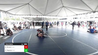 130 lbs Consolation - Amelia Brown, Torrey Pines HS vs Chloe Pearce, Rancho Bernardo WC