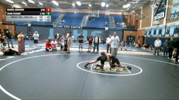 102-110 lbs 3rd Place Match - Mark Jenkins, Grantsville Youth Wrestling Cl vs Ivan Starr, RWC - Roy Wrestling Club