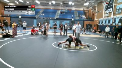102-110 lbs 3rd Place Match - Mark Jenkins, Grantsville Youth Wrestling Cl vs Ivan Starr, RWC - Roy Wrestling Club