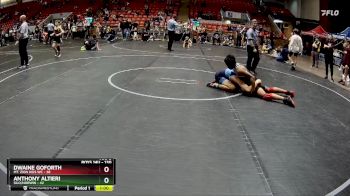 130 lbs Round 3 - Anthony Altieri, Silo/Norwin vs Dwaine Goforth, Mt. Zion Kids WC