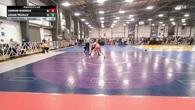 145 lbs Round Of 64 - Carson Worrick, NC vs Logan Trujillo, CO