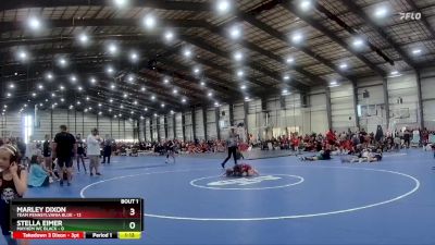 66 lbs Quarters - Marley Dixon, Team Pennsylvania Blue vs Stella Eimer, Mayhem WC Black