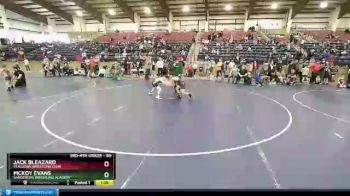 80 lbs Quarterfinal - Mckoy Evans, Sanderson Wrestling Academy vs Jack Bleazard, Stallions Wrestling Club