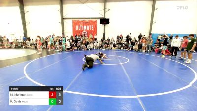 103 lbs Final - Matthew Mulligan, Edge Black vs Kael Davis, Meatballs