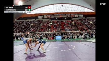 G 138 lbs Quarterfinal - Ava Price, Thunder Ridge vs Sofia Brown, Bonners Ferry