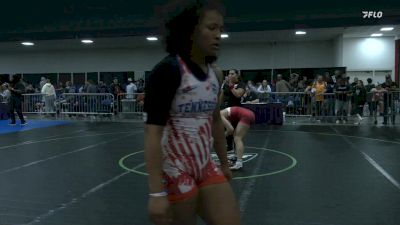 124 lbs Consi Of 8 #1 - Kylee Kurszewski, WI vs Daisy Infante, CA