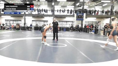 138 lbs Final - Noli Paddock, Chautauqua Lake vs Chloe Ross, Choate Rosemary Hall