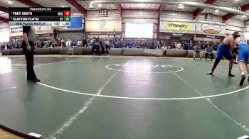 285 lbs 3rd Place Match - Clayton Floyd, Green Valley vs Trey Smith, Mcqueen