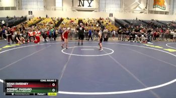 70 lbs Cons. Round 2 - Noah Sweeney, NWAA vs Dominic Massaro, Amherst Youth Wrestling