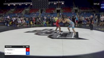 145 lbs Rnd Of 32 - Jayden Haueter, Minnesota vs Braden Priest, California