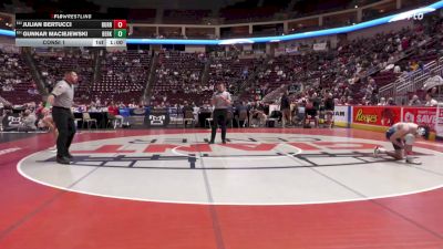 139 lbs Consi 1 - Julian Bertucci, Burrell vs Gunnar Maciejewski, Berks Catholic