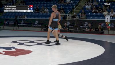 150 lbs Champ. Rd Of 64 - Ayden Jenkins, NJ vs Darius Case, ID