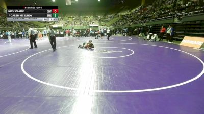 134 lbs Round Of 16 - Nick Clark, Centennial vs Caleb Mcelroy, Bakersfield