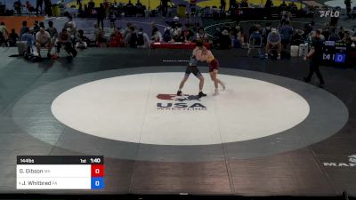 144 lbs Rnd Of 32 - Grayson Gibson, MN vs James Whitbred, PA