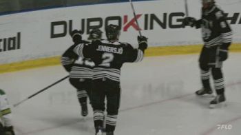 Flyers Prospect Spencer Gill Scores From The Net Front For Armada
