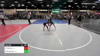101 lbs Round Of 32 - Madison Heinzer, Evergreen Valley WC vs Sofia Abramson, Legends Of Gold