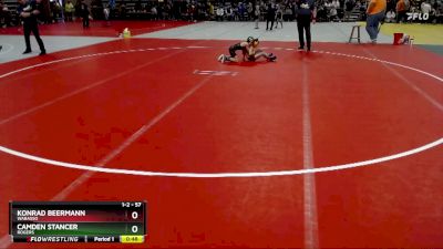 57 lbs Cons. Round 1 - Camden Stancer, Rogers vs Konrad Beermann, Wabasso