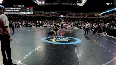 4A 107 lbs Quarterfinal - John Griego, West Las Vegas vs Dominik Suarez, Valencia