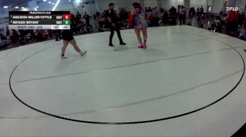 238 lbs 5th Place Match - Nevaeh Bryant, Wood River Wrestling Club vs JaeLeigh Miller-Tuttle, Cougar Youth Wrestling Club