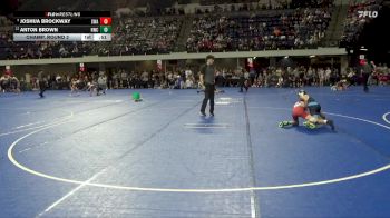 70 lbs Champ. Round 2 - Anton Brown, Hastings Wrestling Club vs Joshua Brockway, Summit Wrestling Academy