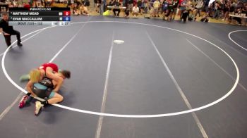 132 lbs Cons. Semis - Matthew Mead, MN vs Evan MacCallum, NE