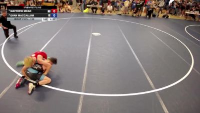 132 lbs Cons. Semis - Matthew Mead, MN vs Evan MacCallum, NE
