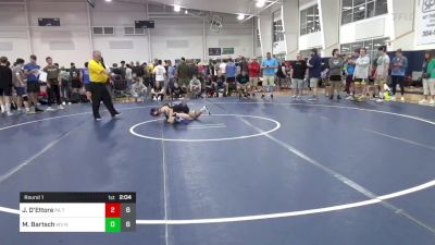 108 lbs Round 1 - Jackson D'Ettore, PA Titan Wrestling vs Maverick Bartsch, WV North Central Elite - Vengeance