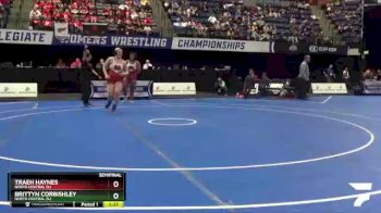 191 lbs Semifinal - Brittyn Corbishley, North Central (IL) vs Traeh Haynes, North Central (IL)