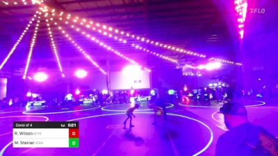 46 lbs Consi Of 4 - Rush Wilson, Keystone Kids WC vs Miles Steiner, Standfast