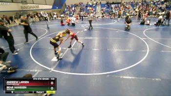 100 lbs Quarterfinal - Bear Hanssen, Wasatch vs Andrew Larsen, Team Prestige