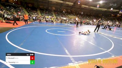 58 lbs Semifinal - Tate Russell, ReZults Wrestling vs Luke Taussig, Greater Heights Wrestling