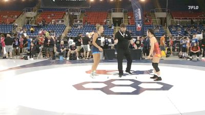 130 lbs Champ. Rd Of 128 - Precious Broadus, OH vs Lindy Strowbridge, WA