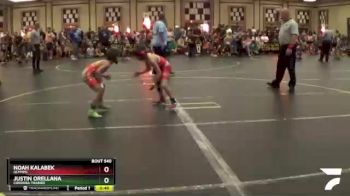 60 lbs Cons. Semi - Justin Orellana, Cordoba Trained vs Noah Kalabek, Olympic