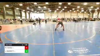 160 lbs Round Of 64 - Malik Conley, GA vs JAI BARNETT, NY