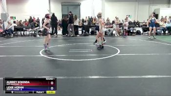 65 lbs Round 1 (6 Team) - Aubrey Kokinda, Mat Assassins vs Lexie Horan, Misfits Power