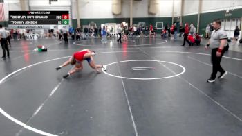 126 lbs Cons. Round 3 - Tommy Jensen, Republic County vs Bentley Sutherland, Oberlin Wrestling Club