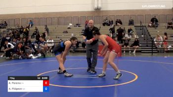 73 kg 3rd Place - Ariana Pereira, Team California vs Alycia Pidgeon, Team Washington