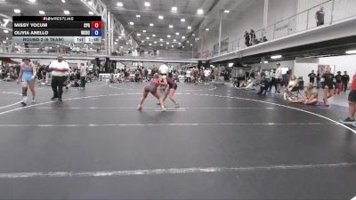 110 lbs Round 2 (6 Team) - Missy Yocum, Central Pennies Grit vs Olivia Anello, Wrecking Crew Dream Crushers