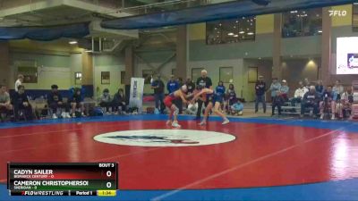 106 lbs Cadyn Sailer, Bismarck Century vs Cameron Christopherson, Sheridan