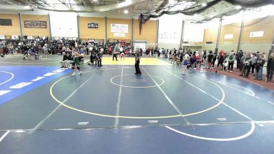 138 lbs Consi Of 16 #2 - Noah Bernier, Barrington vs Armani Madrid, Bishop Hendricken