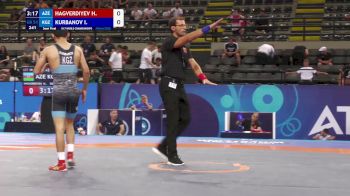 51 kg 1/2 Final - Hikmat Hagverdiyev, Azerbaijan vs Islam Kurbanov, Kyrgyzstan