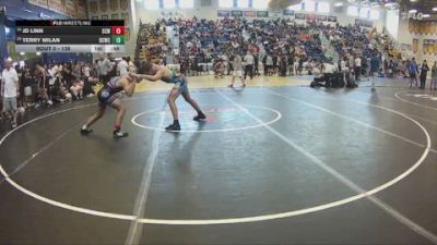 138 lbs Cons. Round 2 - Terry Milan, Black Creek Wrestling Club vs Jd Linn, Clay