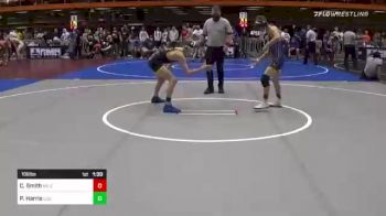 106 lbs Round Of 16 - Caleb Smith, Miles City Cowboys vs Payton Harris, Legends Of Gold