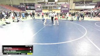 132 lbs Champ. Round 2 - Sean Hall, Team Idaho Wrestling Club vs Samuel Sikora, Alber Athletics Wrestling Club