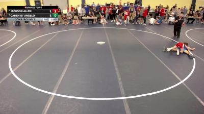 75 lbs Cons. Round 2 - Jackson Allen, IL vs Caden St Angelo, IL